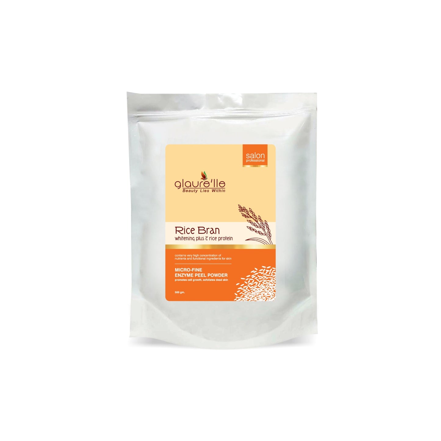 Rice Bran Whitening Plus Micro-Fine Enzyme Peel Powder (250 gm)